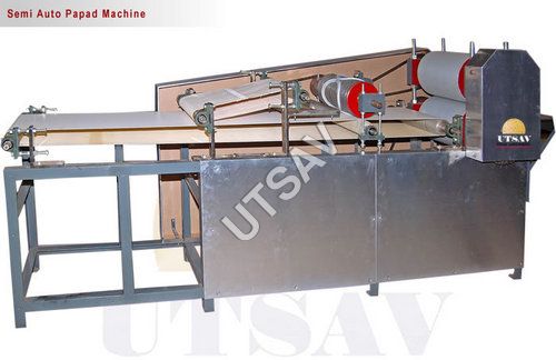 Semi Auto Papad Machine